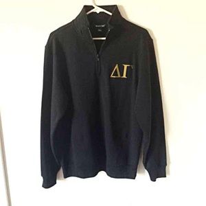 Delta Gamma quarter zip sweatshirt
