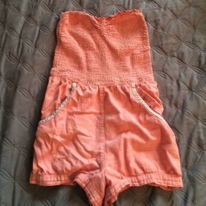 Hollister pink romper