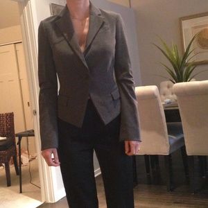 BCBGMAXAZRIA Grey Blazer