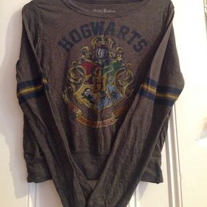 Long sleeved Harry Potter houses shirt