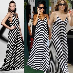 A.L.C. Striped Maxi Dress