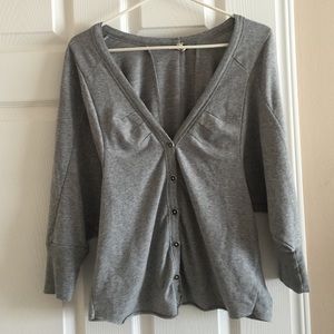 Free People cardigan.
