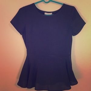 Peplum top