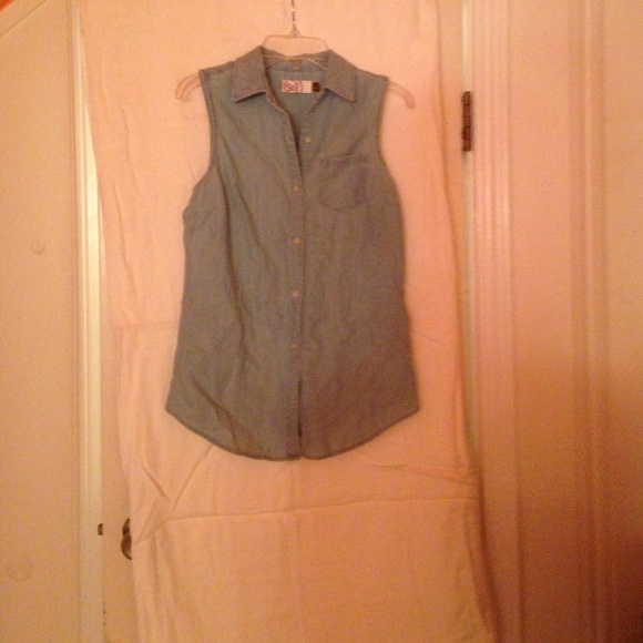 Denim button up - Picture 1 of 1