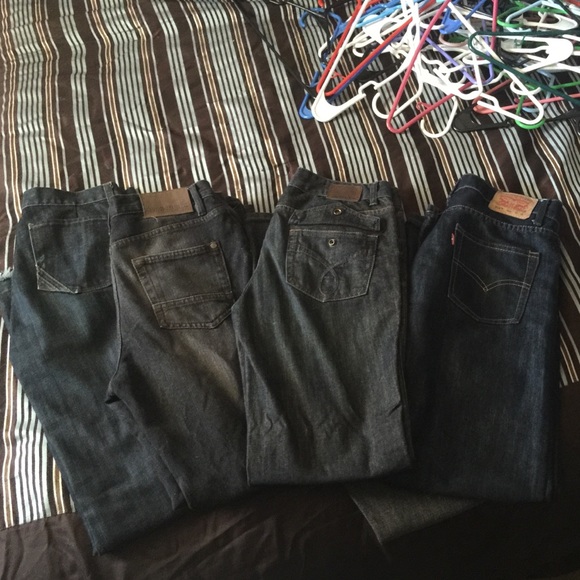 Bundle of boys jeans : NAUTICA, CALVIN KLEIN,