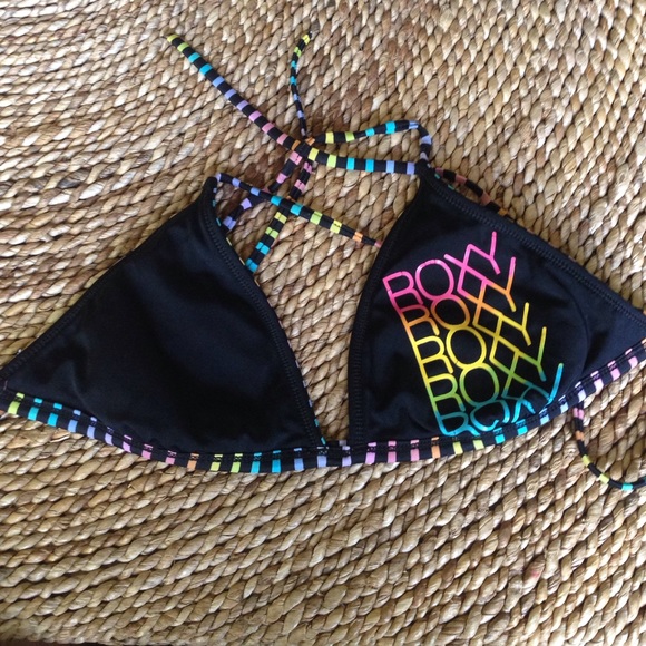 Roxy triangle swim suit top