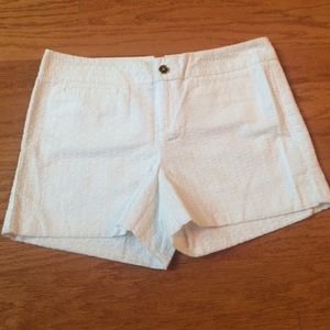 BNWT Banana Republic Embroidered White Shorts
