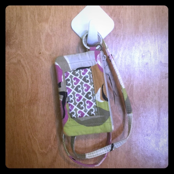 Vera Bradley portobello road Lanyard + Zip ID