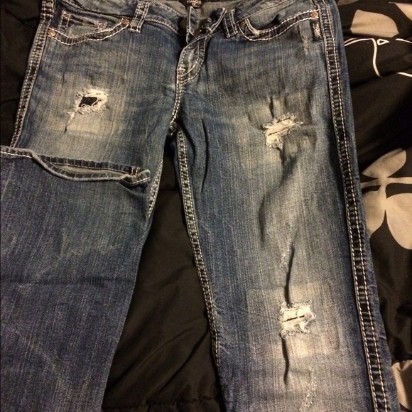 Silver France's size 32/33 nwot