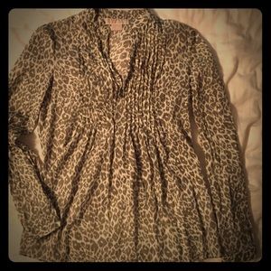 MICHAEL Michael Kors animal print blouse