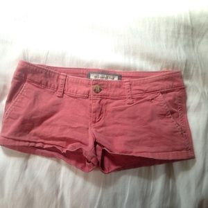 Salmon colored shorts