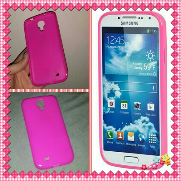 Samsung Galaxy S4 Hot Pink Case