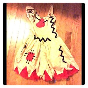 Voodoo doll dress. Unique