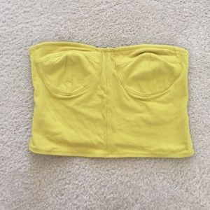 Fun strapless crop top from Forever 21. Worn once.