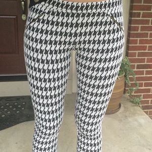 Zara Houndstooth Pants