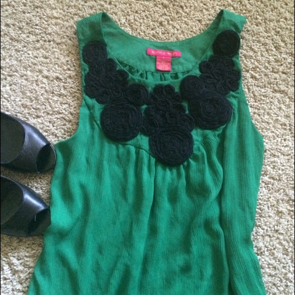 Tops - Kelley Green Blouse