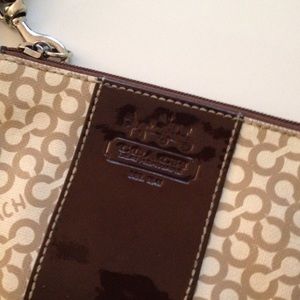 Authentic Coach wristlet