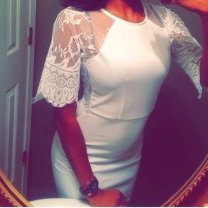White Lace Dress