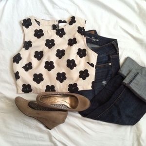 Floral Crop Top