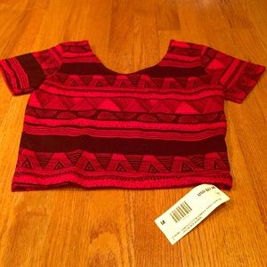 American apparel crop top