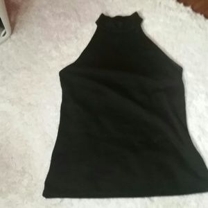 NEW YORK AND COMPANY. short turtle neck halter top