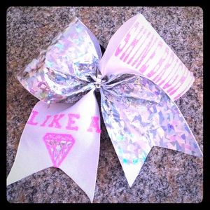 Cheer bow- handmade-