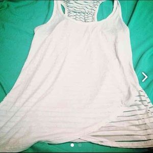 Cute white tank!