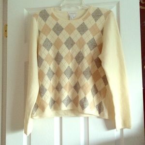 Light Yellow Cashmere Sweater