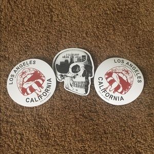 Pack of 3 brandy Melville stickers