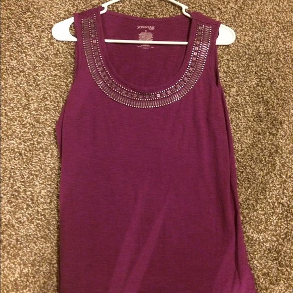 St johns bay neck detail top