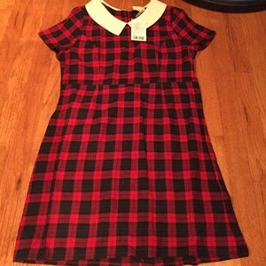 Urban outfitters plaid dress
