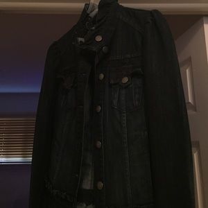 Blue jean girly jacket