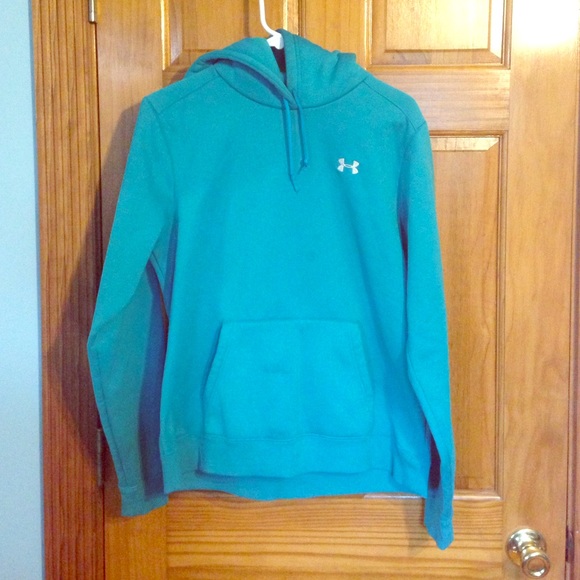 Turquoise under armour sweatshirt!