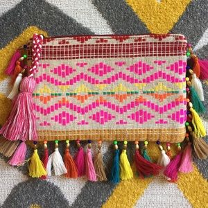 Big Buddha Tassel Clutch