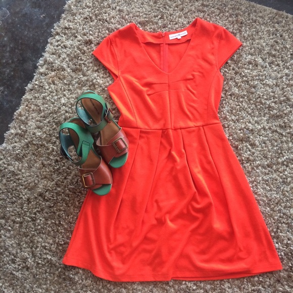 Alter'd State Bright Orange Dress