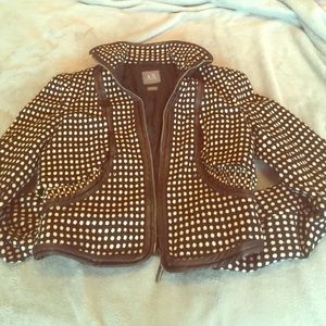 Armani exchange dotted jacket!
