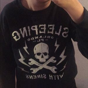 Sleeping with sirens crew next