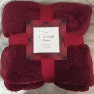 Charter Club Ultra Plush Throw