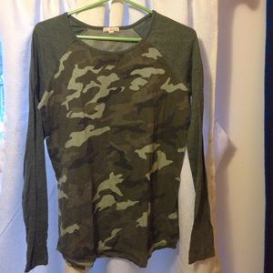 Camouflage long sleeve