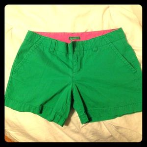 Green Lilly shorts