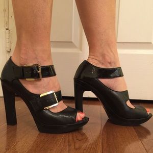 High heel shoes