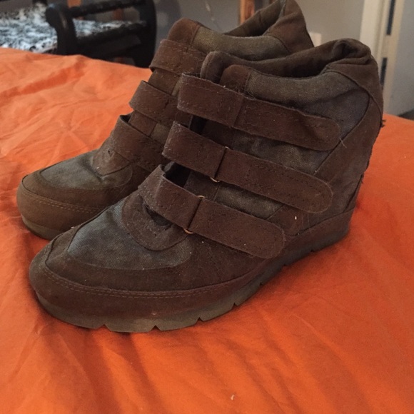 Rocket dog sneaker wedges