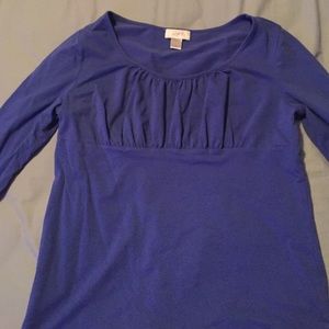 Long sleeve casual blouse