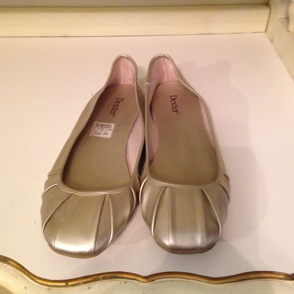 Gold flats.