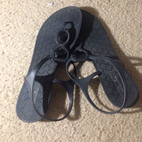 Black sandals