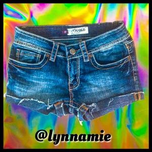 Blue Jean, denim short shorts