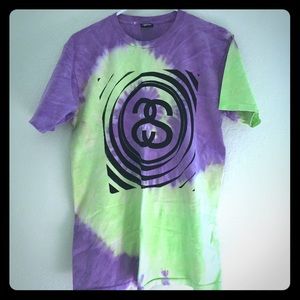 Stussy tie dye shirt