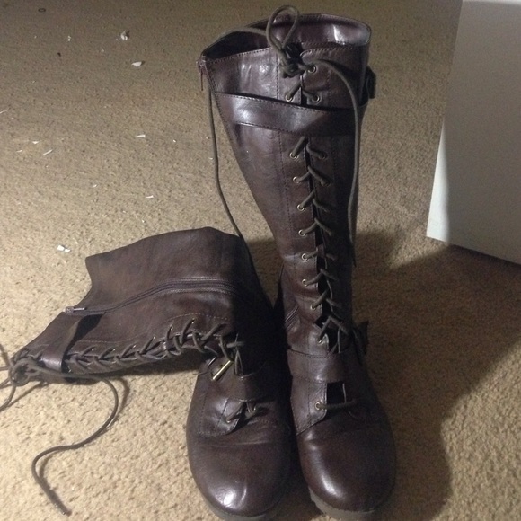 Brown boots