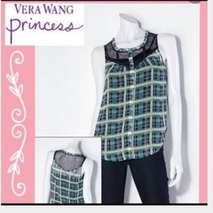 Princess Vera Wang Plaid Tank Top