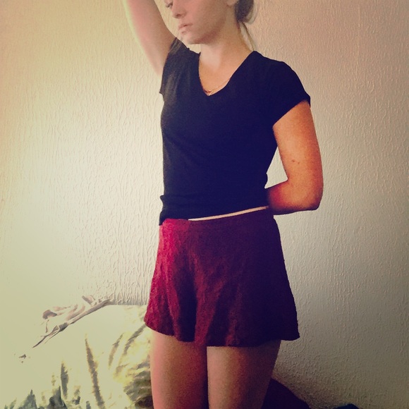 High wasted skirt/shorts